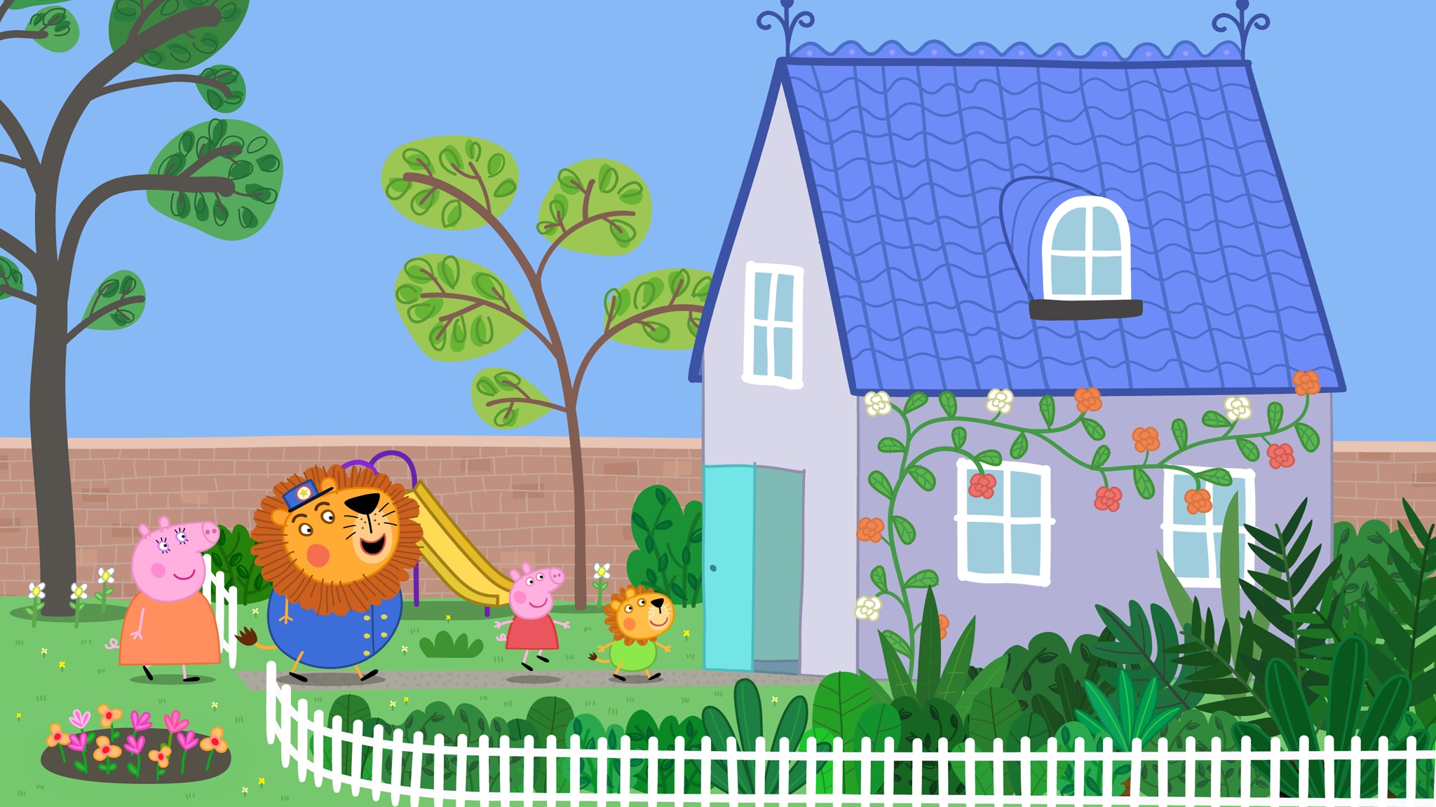 Rai Yoyo Peppa Pig - S10E40 - Larenzo Lion - Versione inglese con commento in italiano