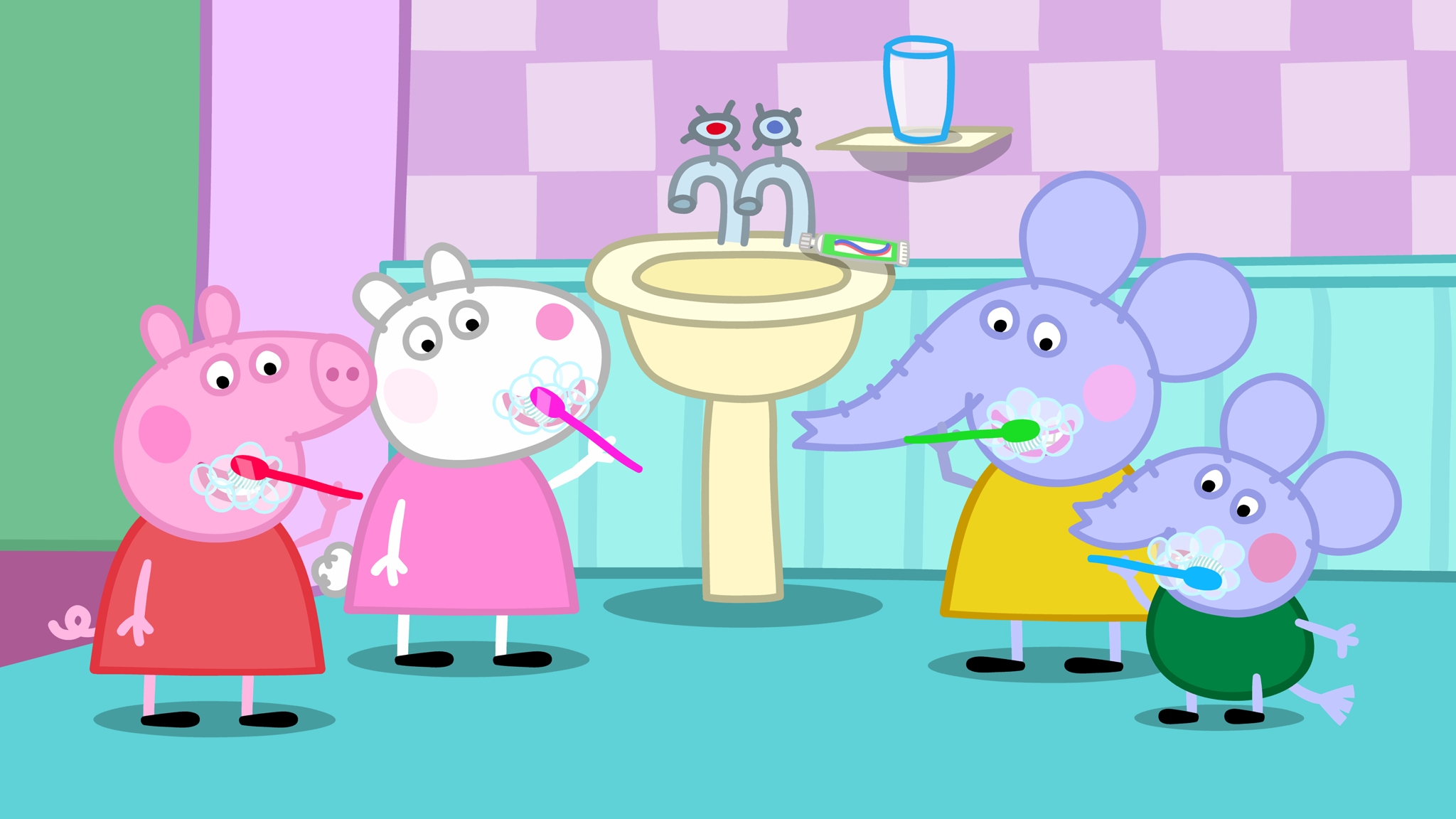 Rai Yoyo Peppa Pig - S10E51 - House Rules - Versione inglese con commento in italiano