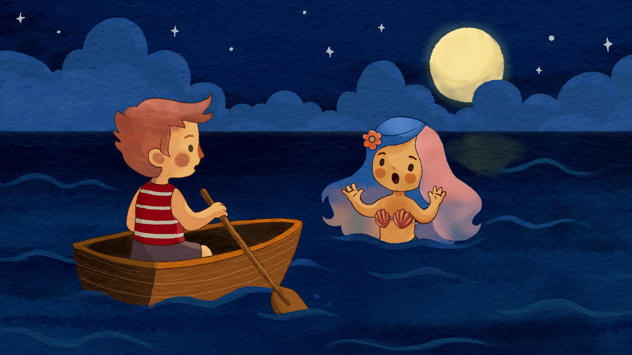 Rai Yoyo Buonanotte con Carolina - Storie e letterine - S1E2 - I segreti del mare