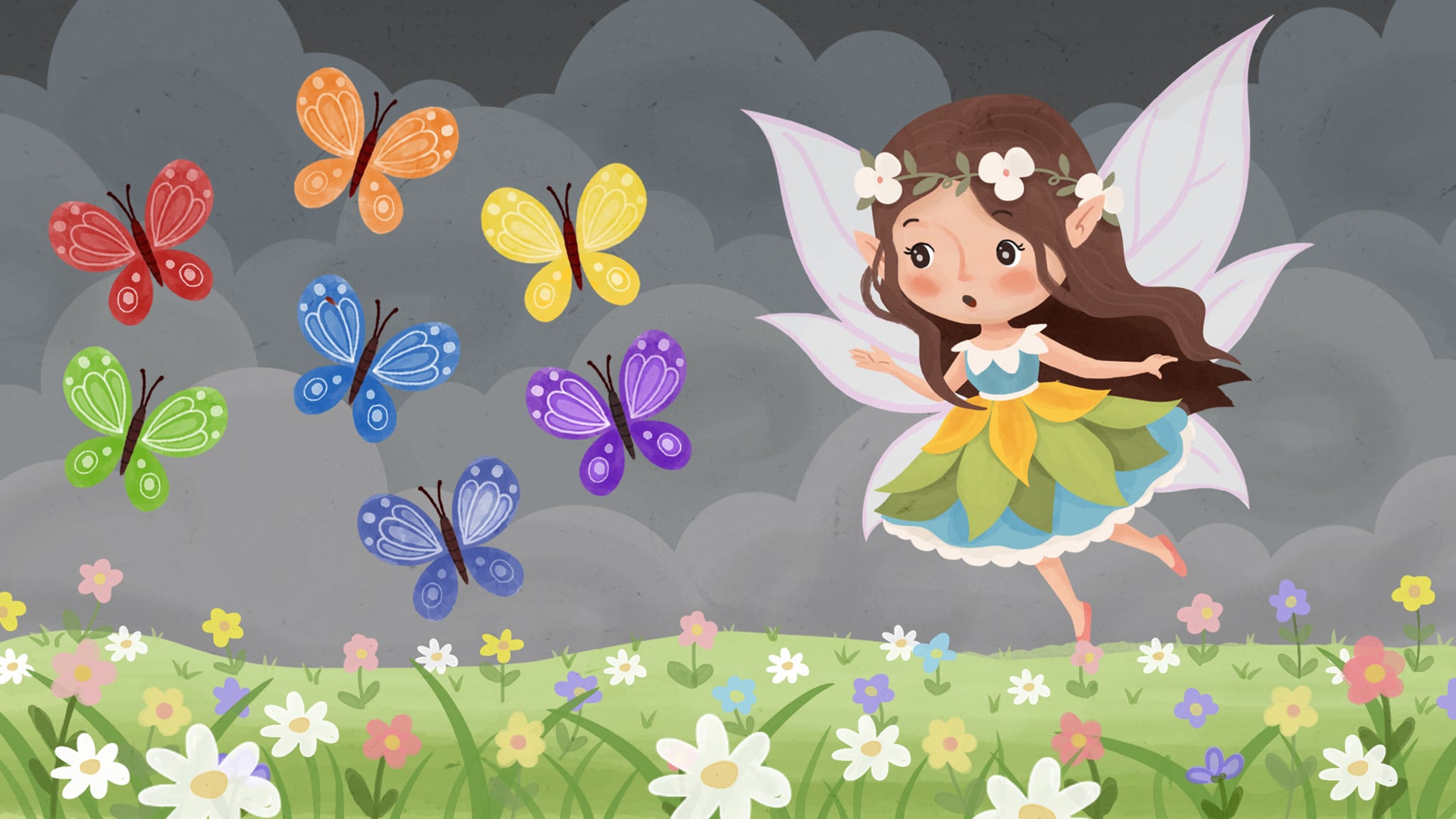 Rai Yoyo Buonanotte con Carolina - Storie e letterine - S1E14 - Come tornò a splendere l'arcobaleno