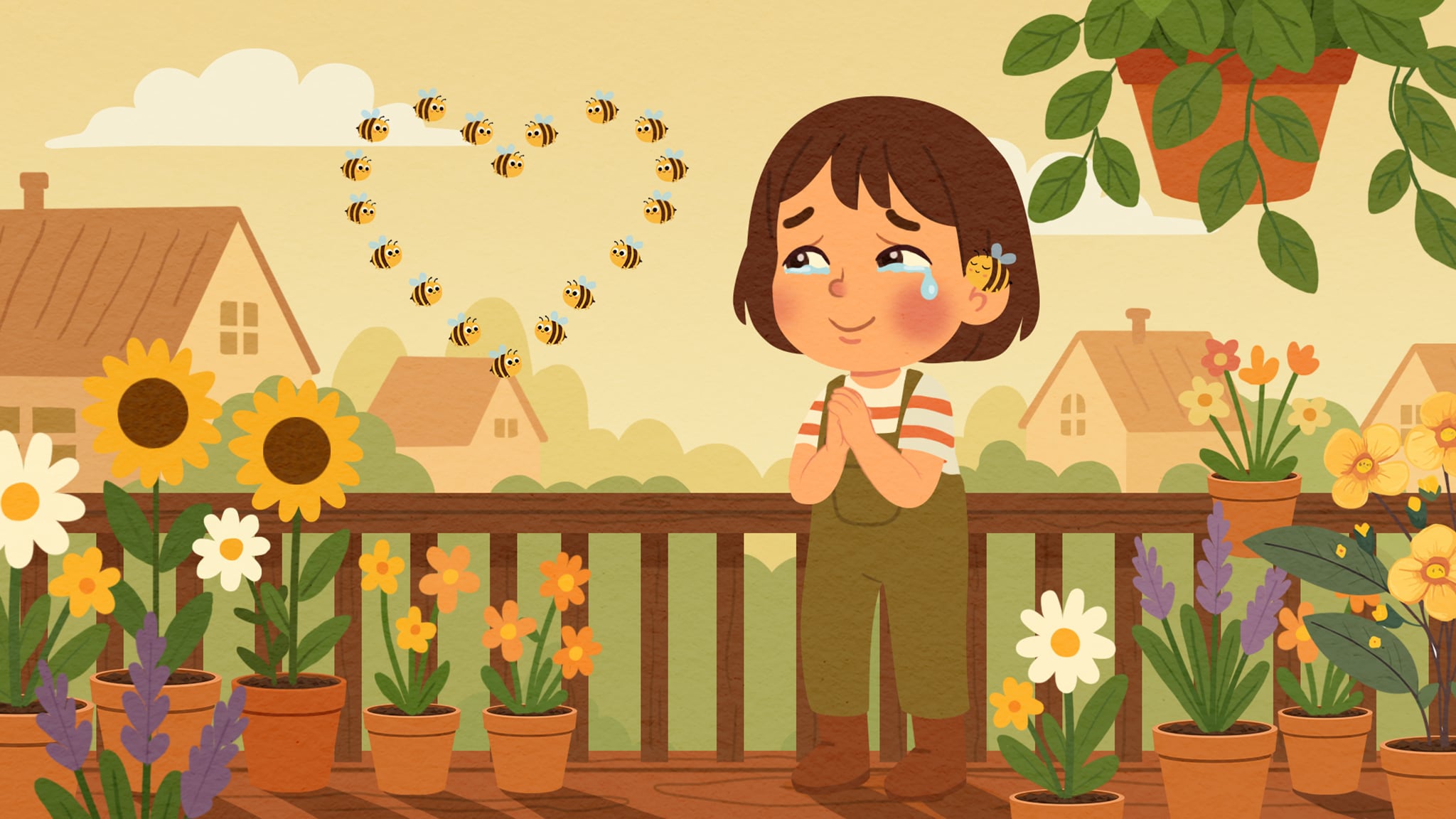 Rai Yoyo Buonanotte con Carolina - Storie e letterine - S1E16 - L'apetta cogli-lacrime