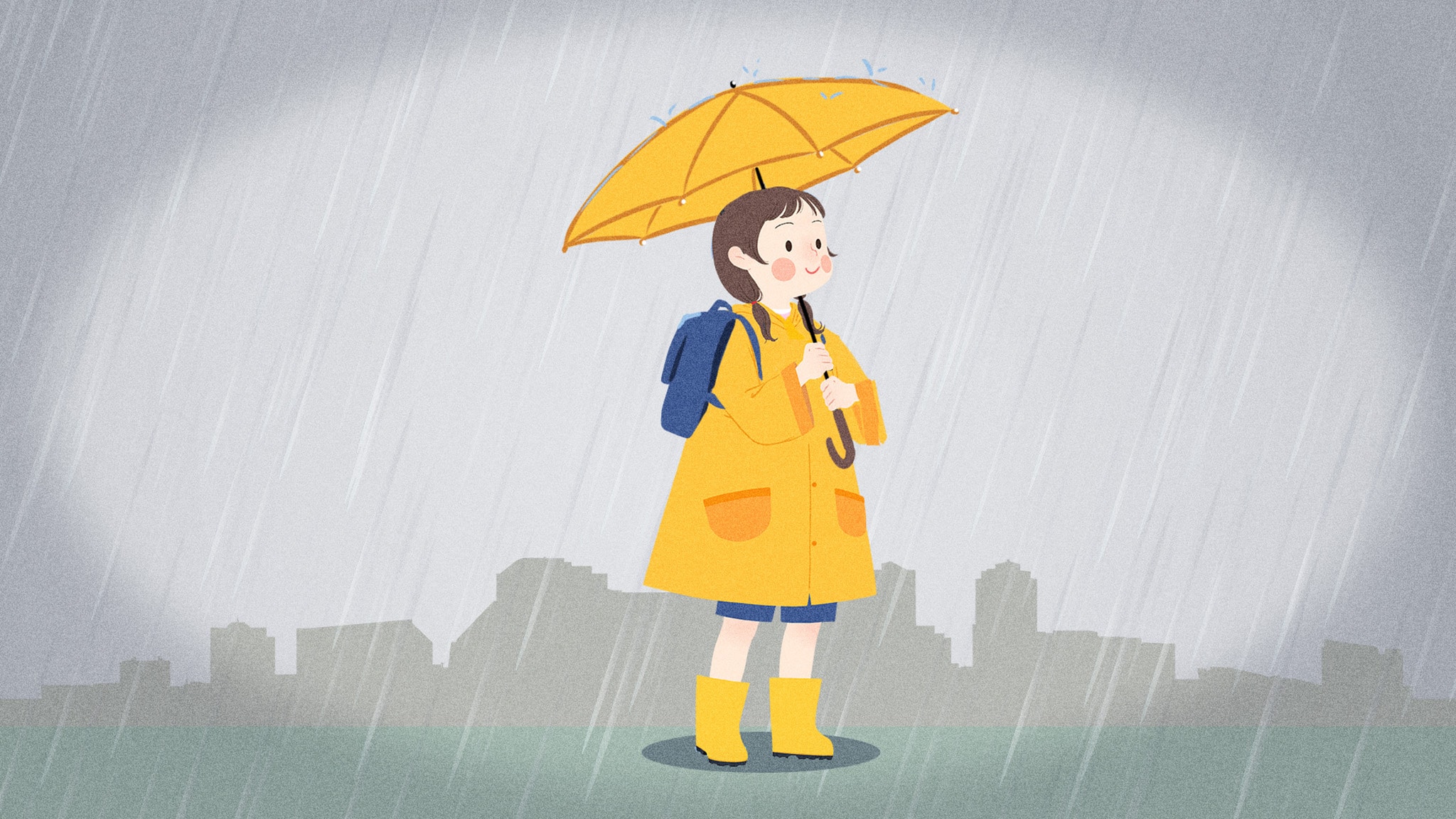 Rai Yoyo Buonanotte con Carolina - Storie e letterine - S1E28 - Giulietta e l'ombrellino giallo