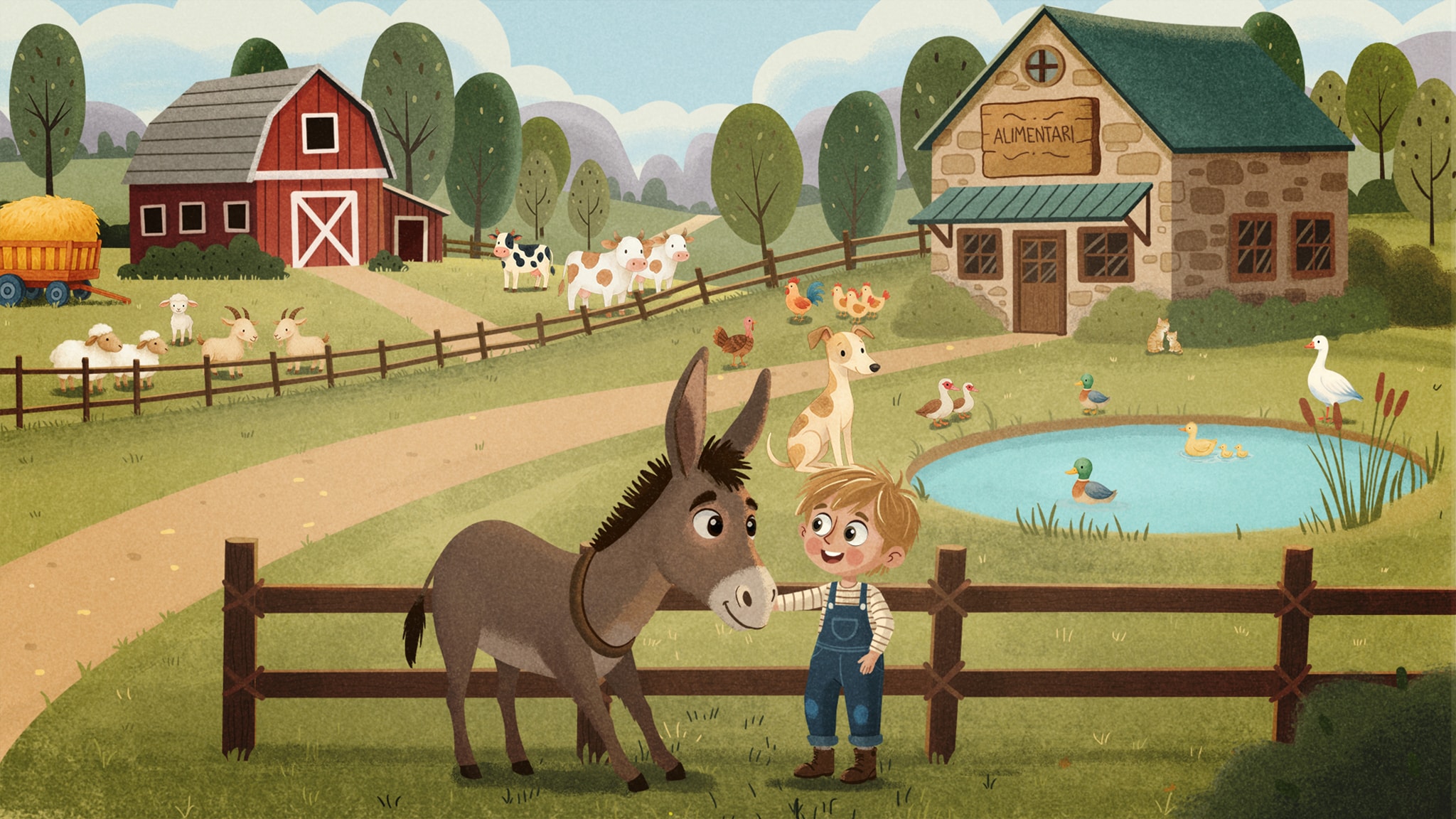 Rai Yoyo Buonanotte con Carolina - Storie e letterine - S1E30 - L'asino che sapeva volare