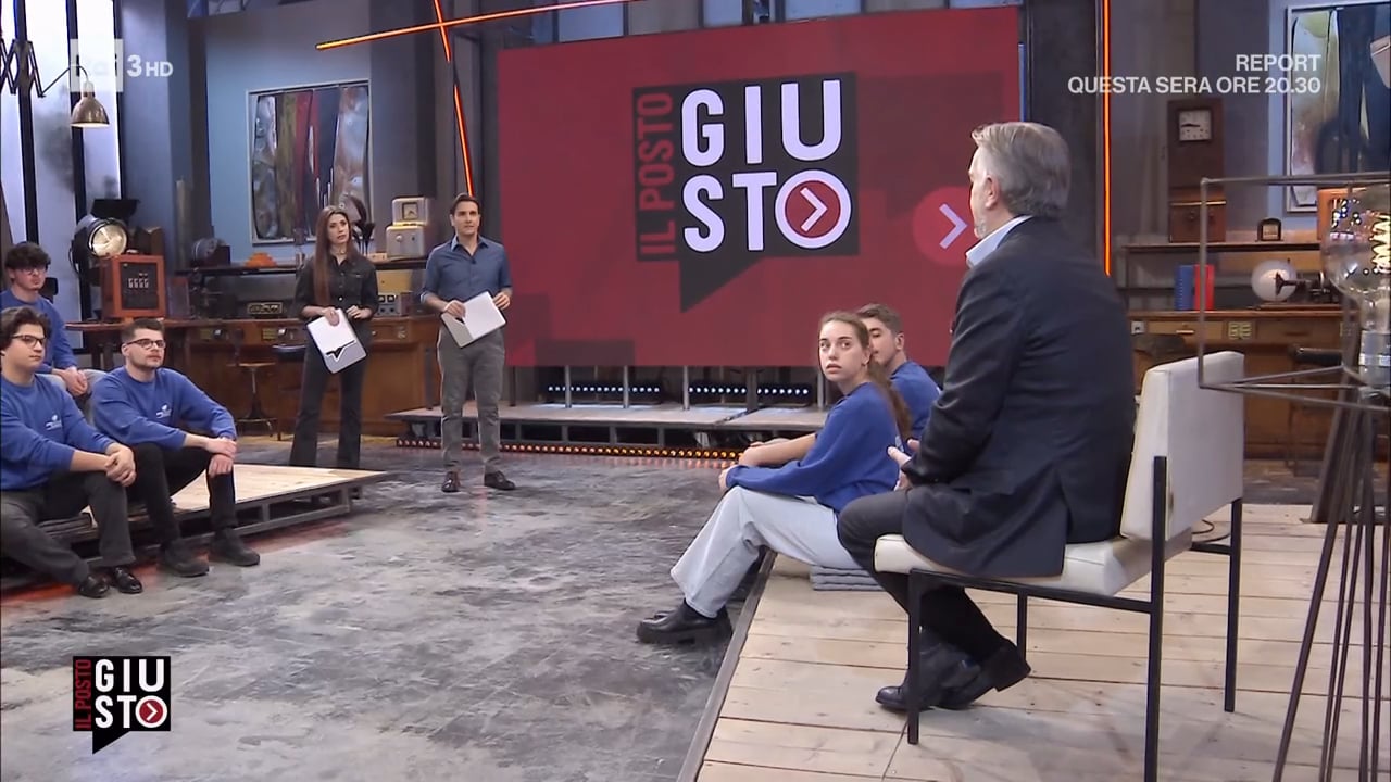Rai 3 Il posto giusto - Puntata del 14/12/2025