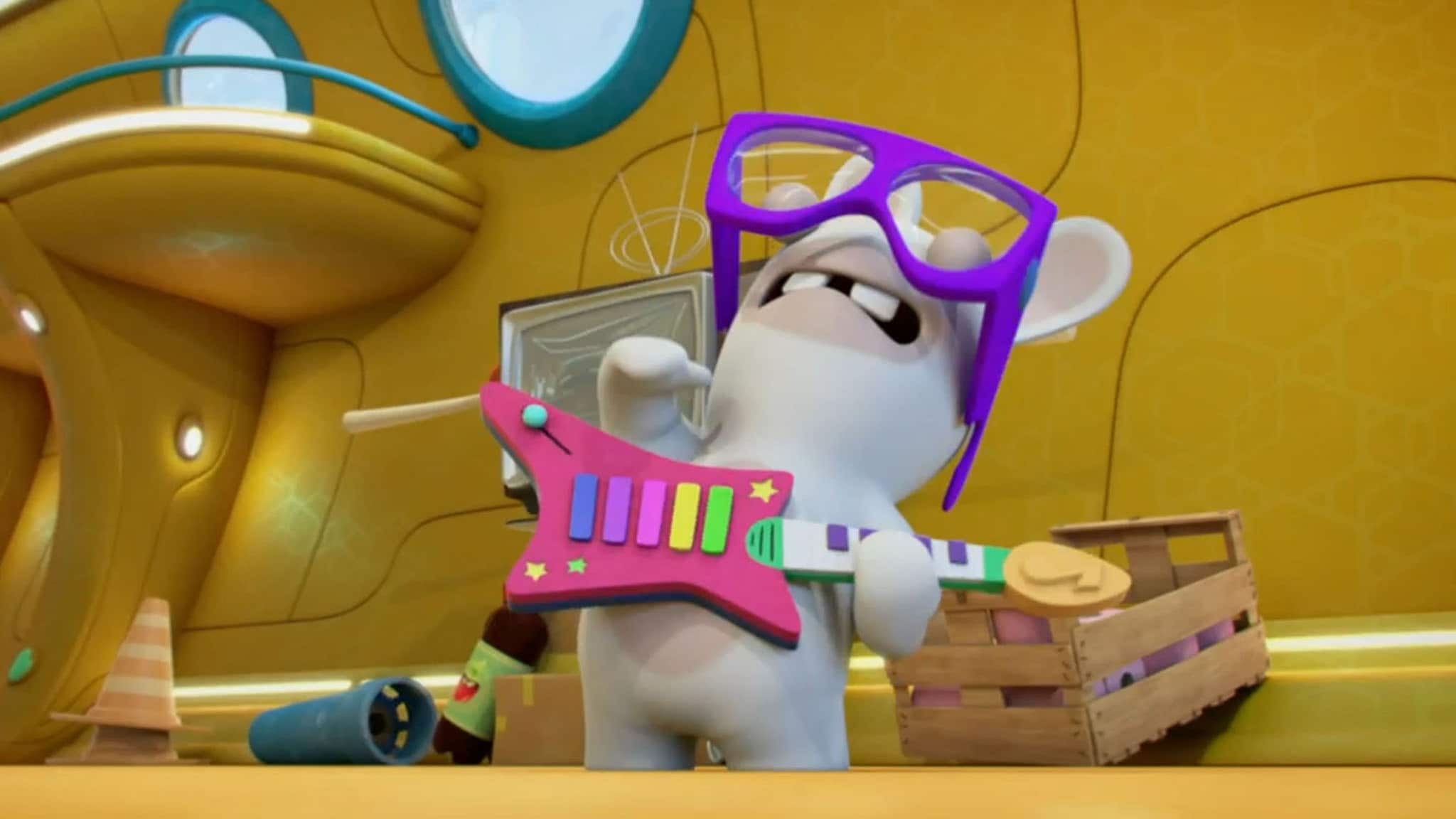 Rai Gulp Rabbids Invasion - S4E21 - Rabbid pugile