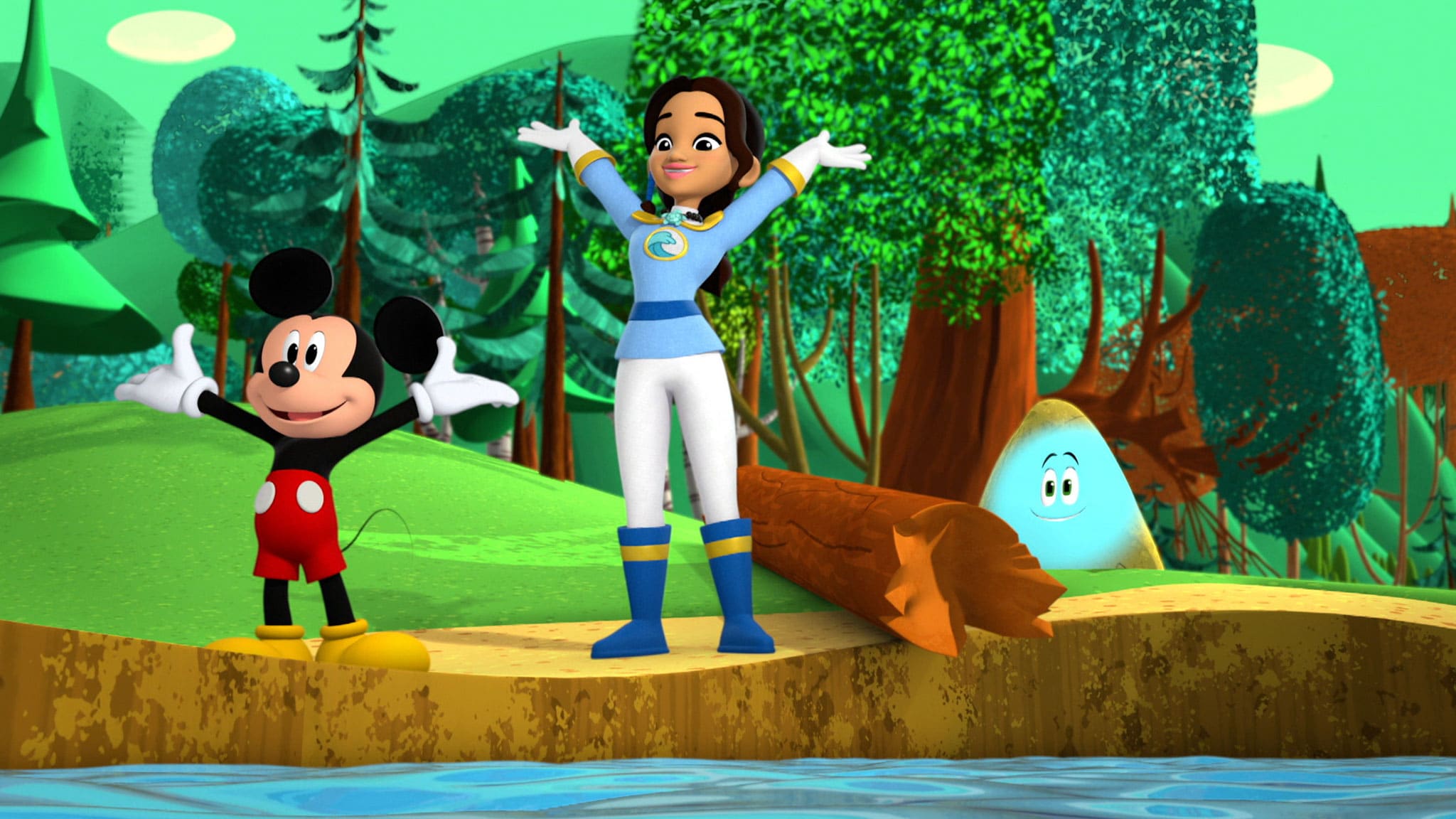 Rai Yoyo Topolino - La casa del divertimento - S3E65 - Salvate il Maggiore Verde / Il Gatto A Pois