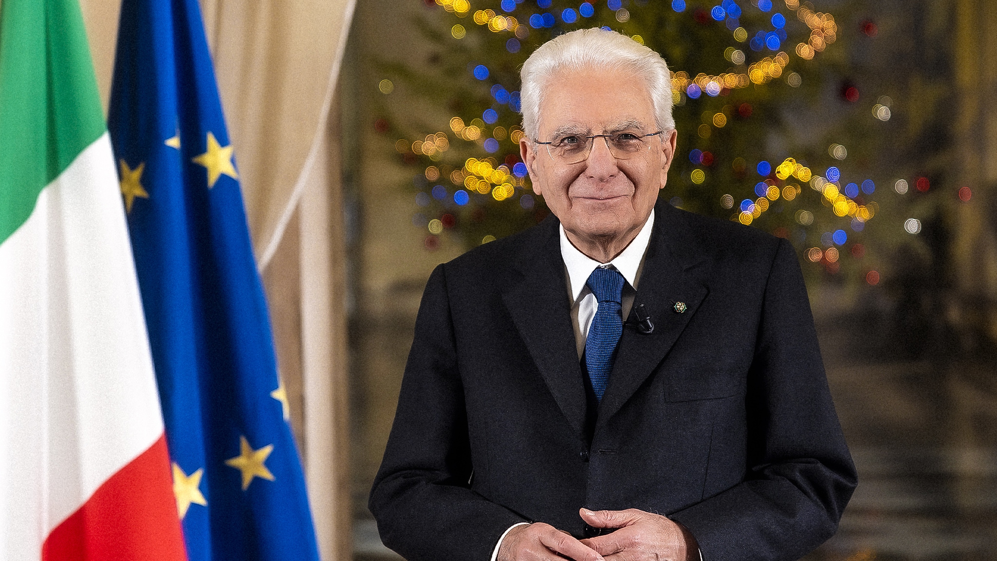 Rai 3 Messaggio di fine anno del Presidente della Repubblica Sergio Mattarella - 31/12/2025