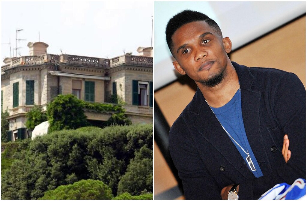 Portofino Eto'o si fa un regalo e acquista la villa che fu della