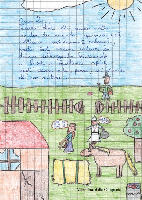 Caro Papa Francesco ti scrivo