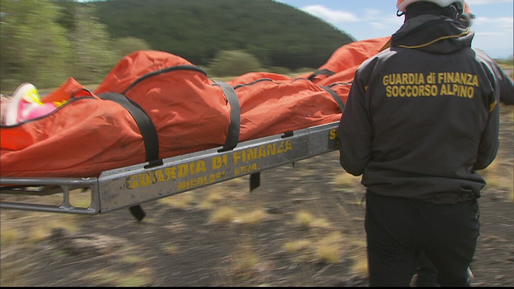 Ecco il Sagf in azione. Un esempio dell'attività del soccorso alpino