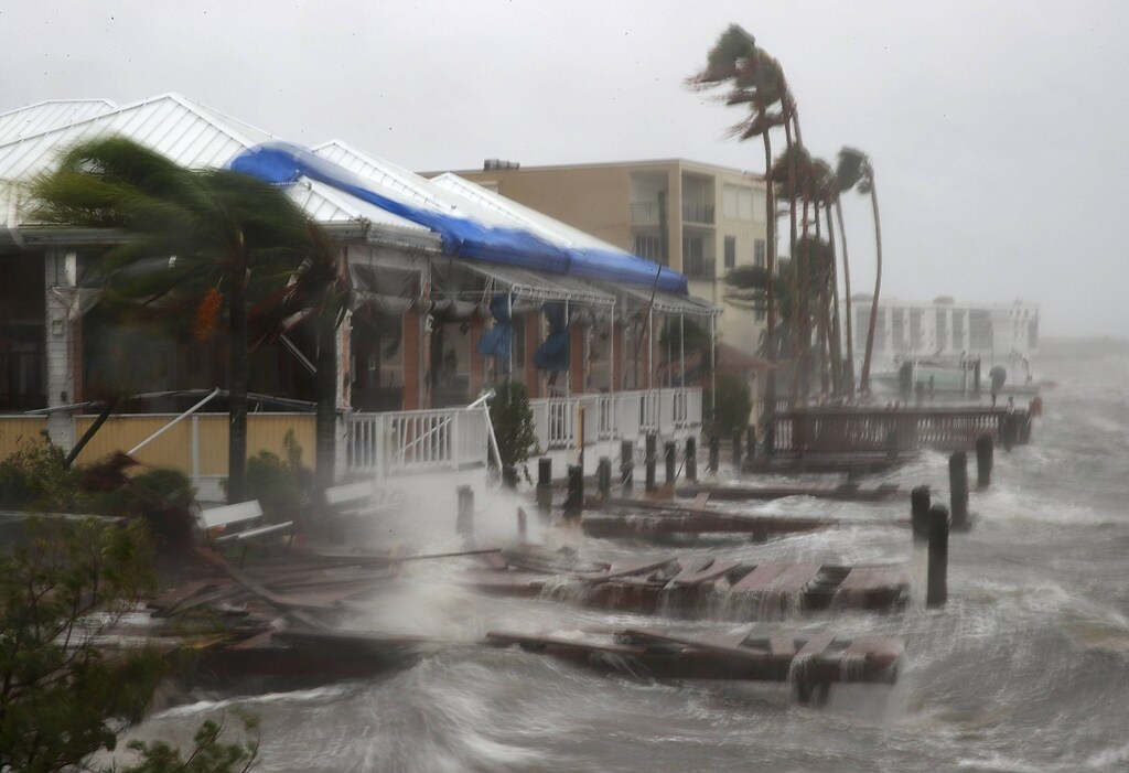 La devastazione dell'uragano Matthew in Florida photogallery Rai News