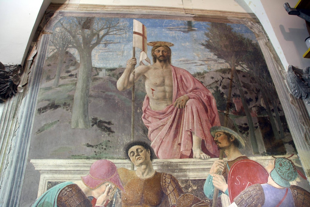 Piero della Francesca, la Resurrezione fu dipinta altrove