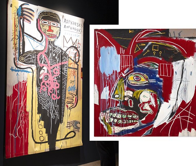 Asta da record per uno dei teschi di Basquiat, venduto a 93 milioni da ...