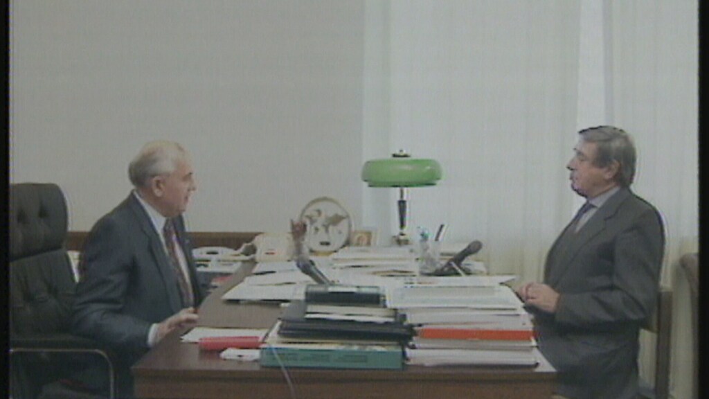Addio a Demetrio Volcic: l&#39;intervista a Gorbaciov del 1993 - Video - Rai News