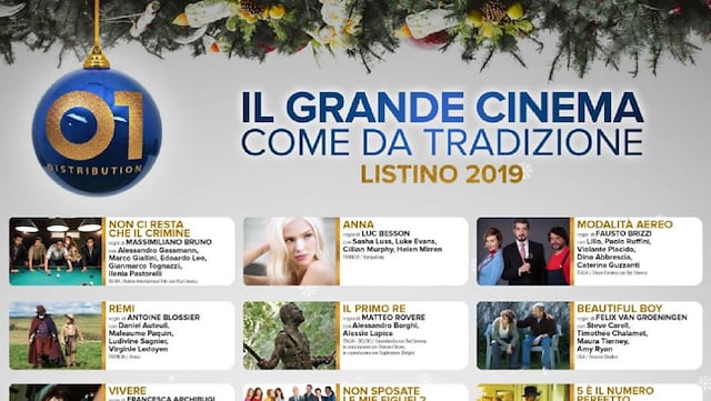 Il Listino 01 Distribution 2019 Rai Cinema